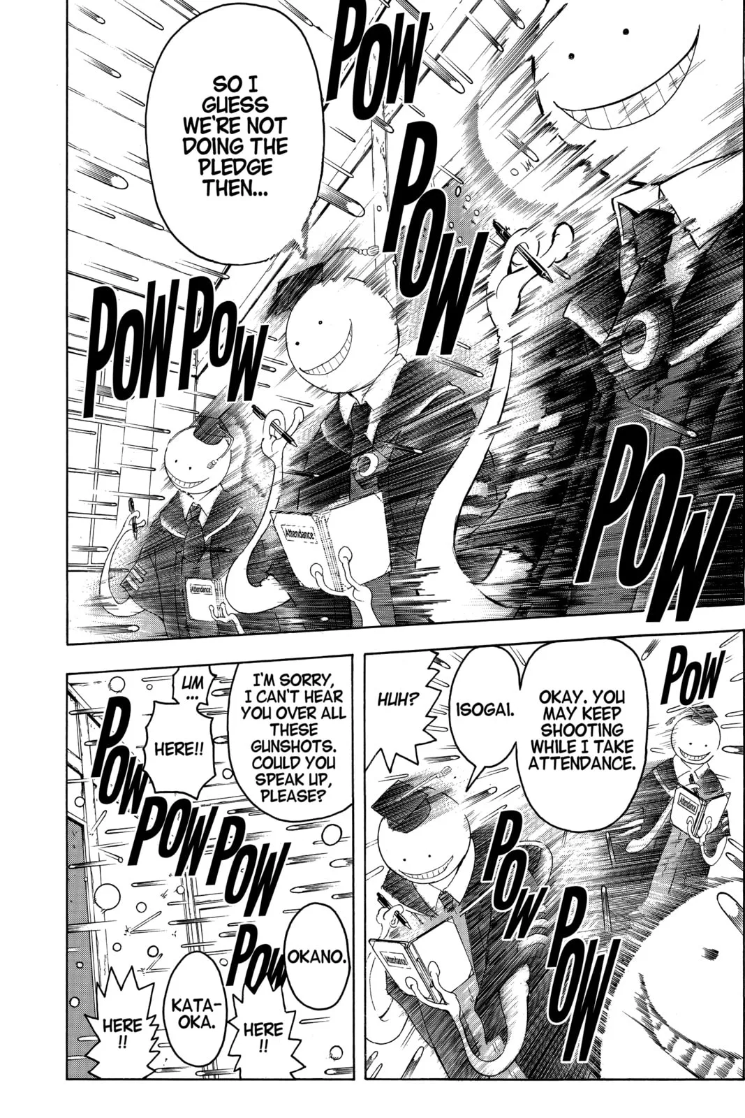 Assassination Classroom — Chapter 1 — Page 10