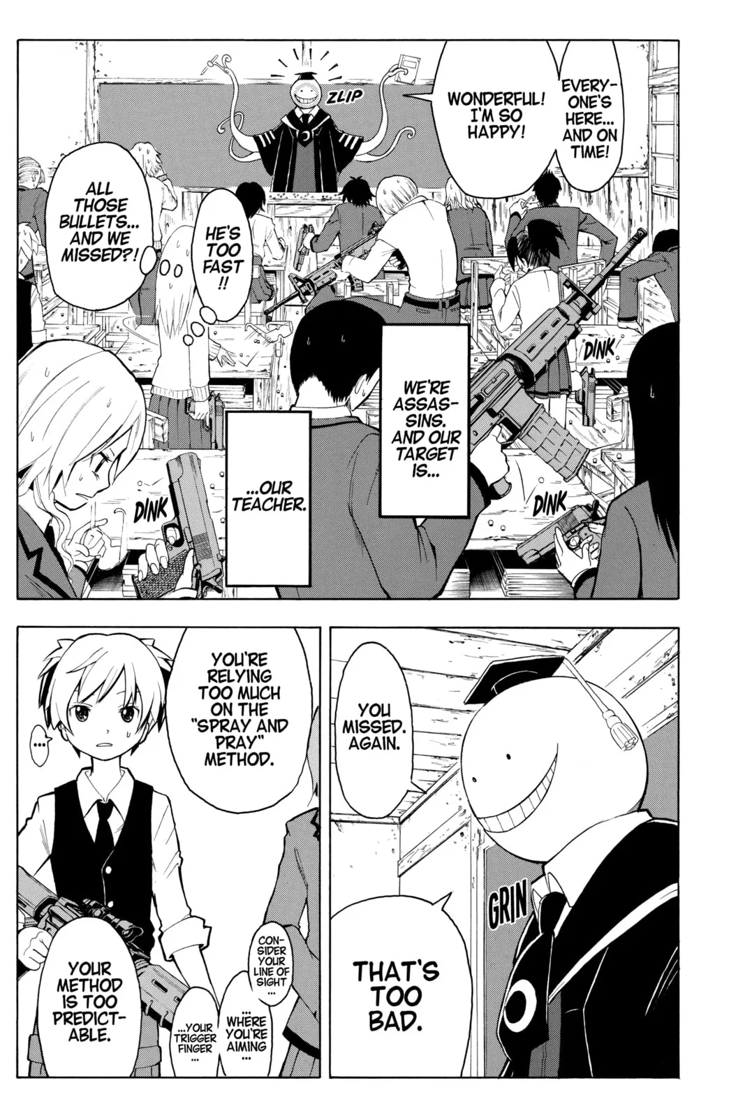 Assassination Classroom — Chapter 1 — Page 12