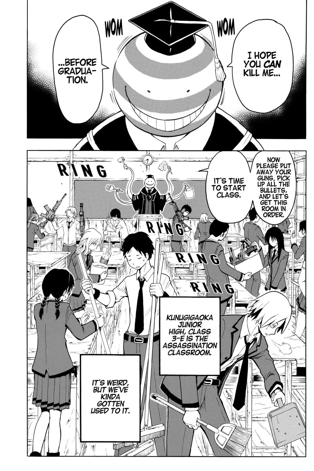 Assassination Classroom — Chapter 1 — Page 18