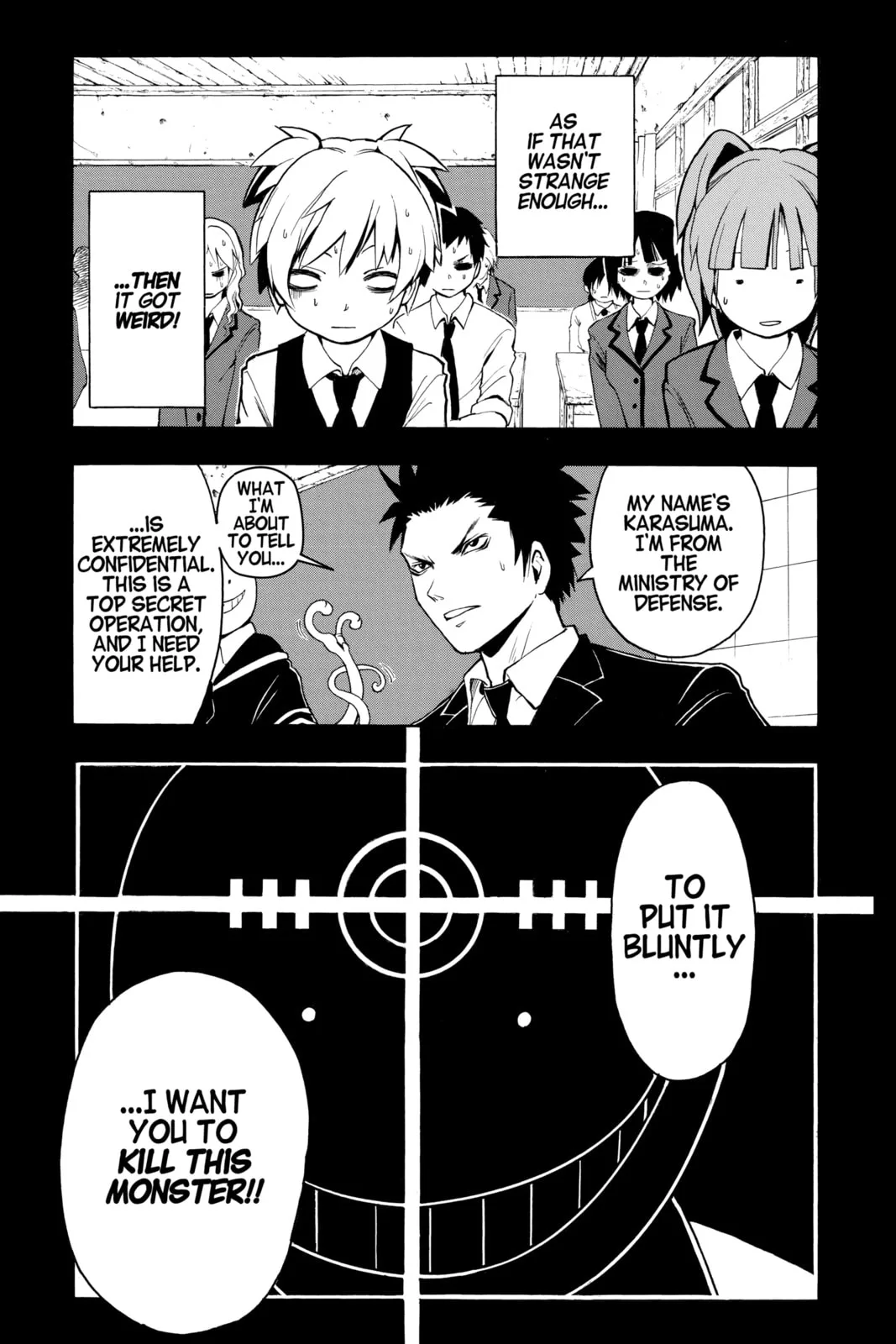 Assassination Classroom — Chapter 1 — Page 24