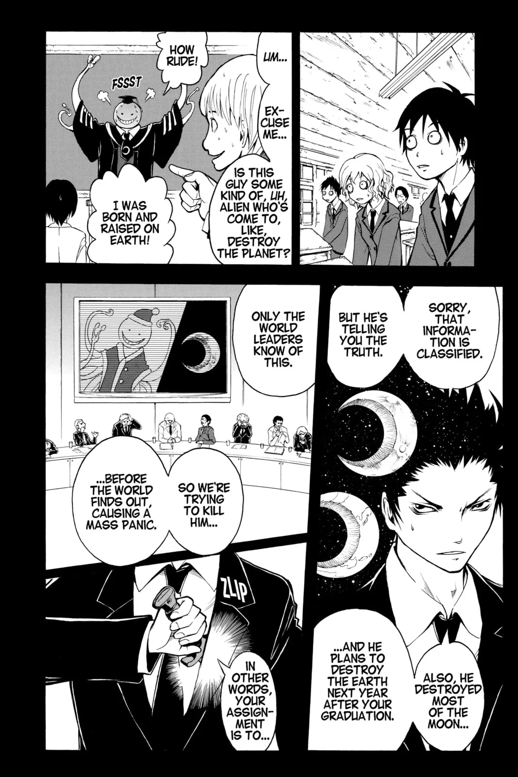 Assassination Classroom — Chapter 1 — Page 26