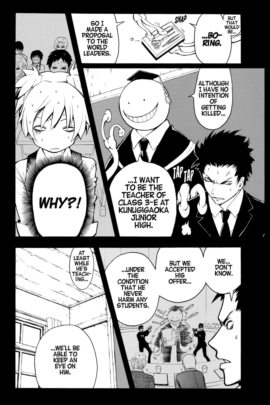Assassination Classroom — Chapter 1 — Page 30