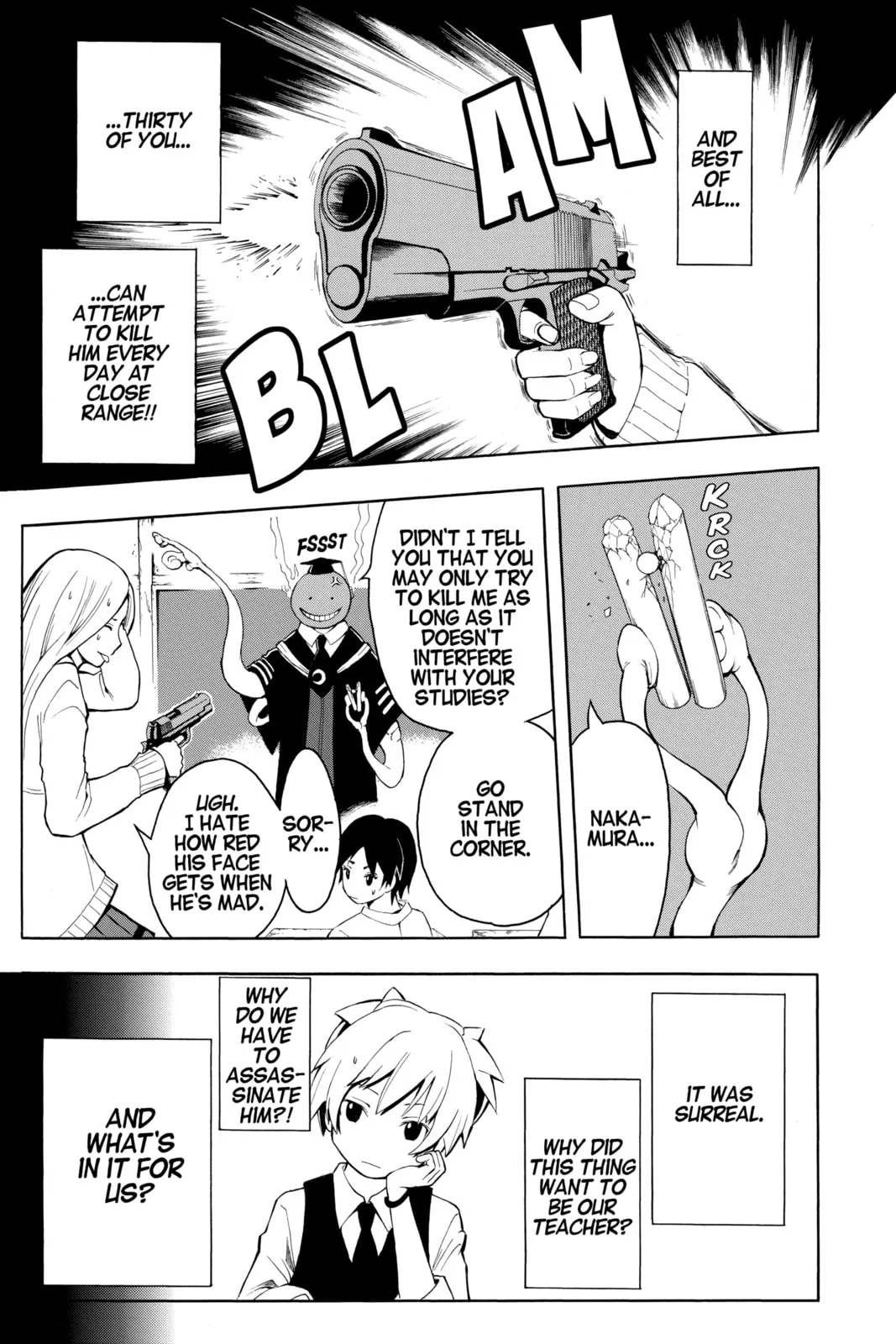 Assassination Classroom — Chapter 1 — Page 32