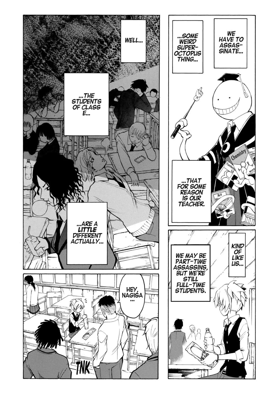 Assassination Classroom — Chapter 1 — Page 41
