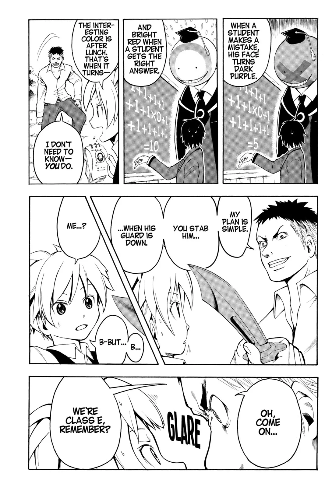 Assassination Classroom — Chapter 1 — Page 43