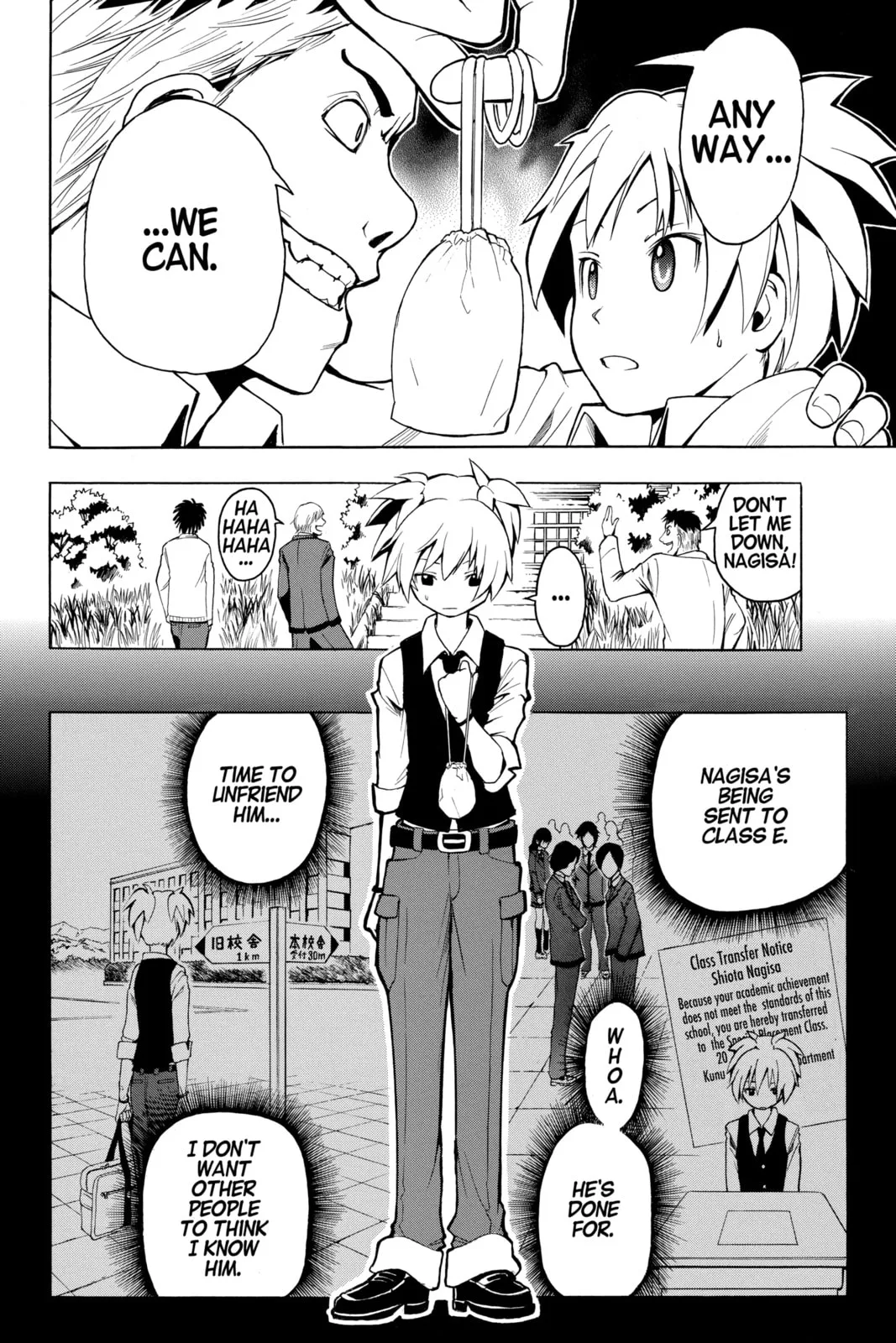 Assassination Classroom — Chapter 1 — Page 45