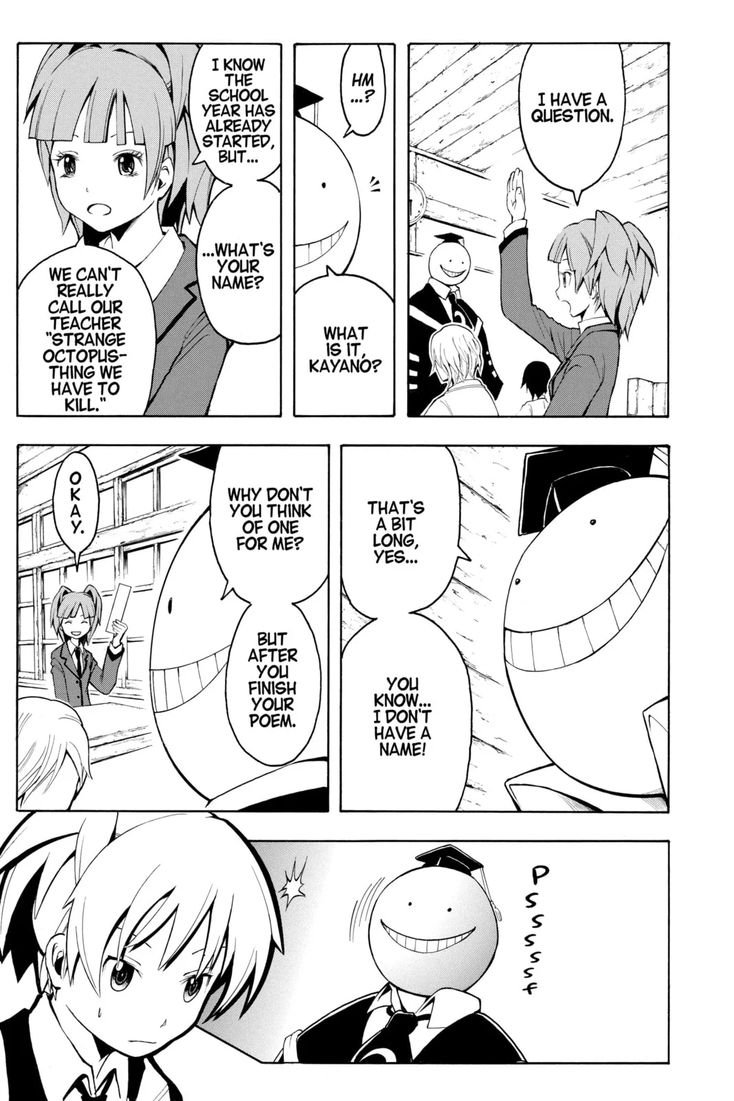 Assassination Classroom — Chapter 1 — Page 50