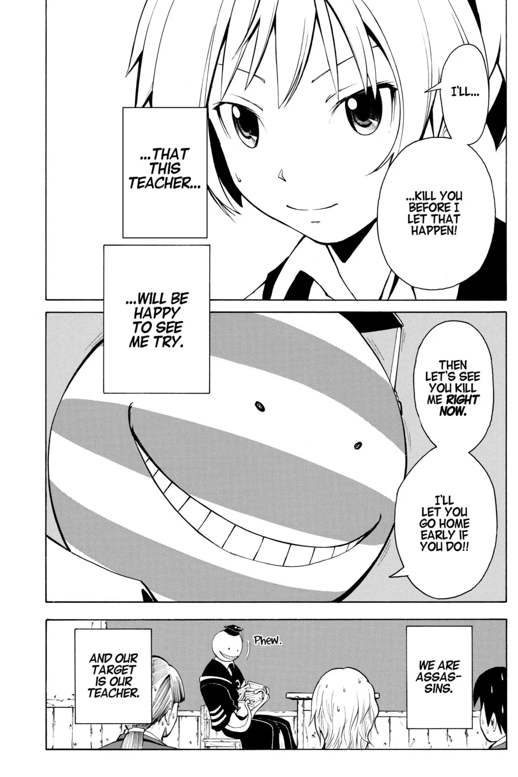 Assassination Classroom — Chapter 1 — Page 68