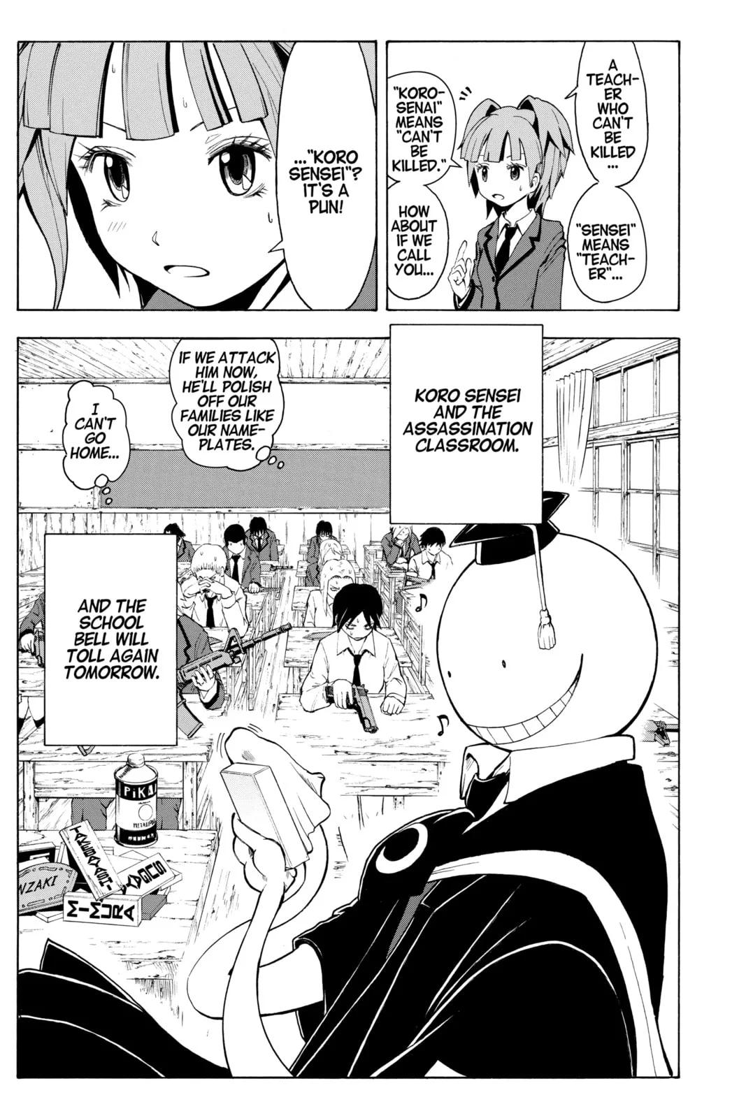Assassination Classroom — Chapter 1 — Page 69