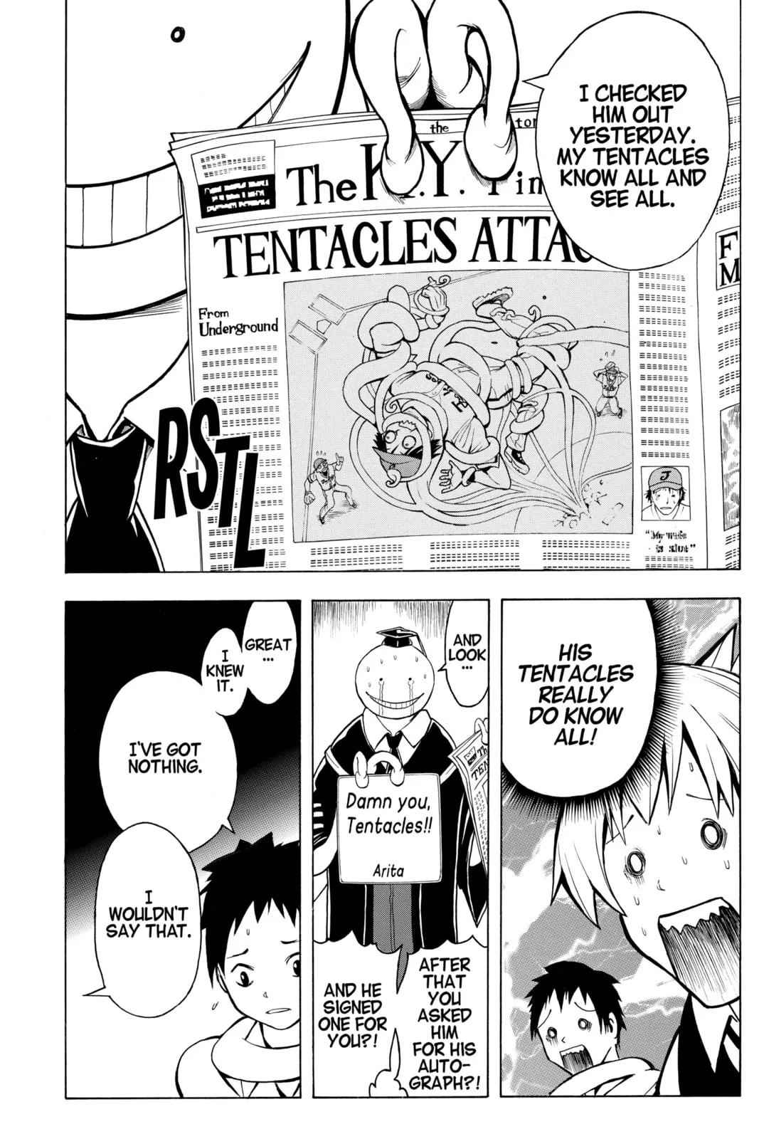 Assassination Classroom — Chapter 2 — Page 32