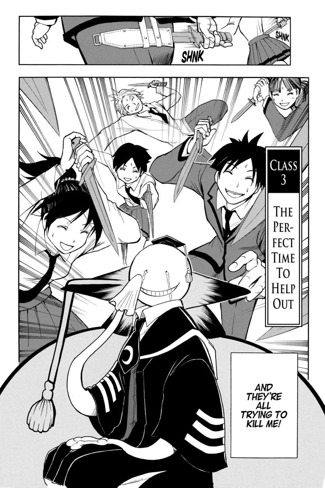 Assassination Classroom β Chapter 3 β Page 4