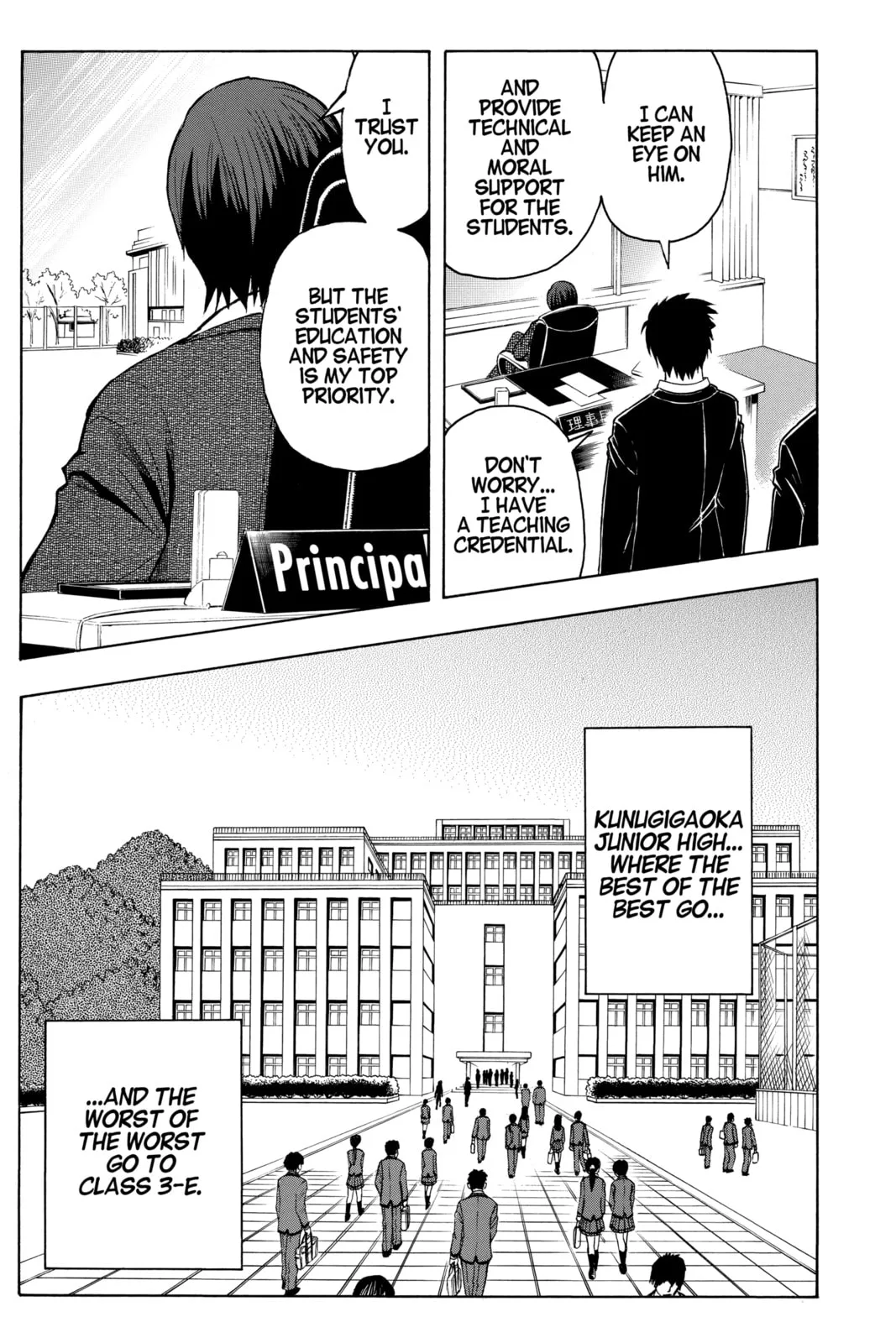 Assassination Classroom β Chapter 3 β Page 14
