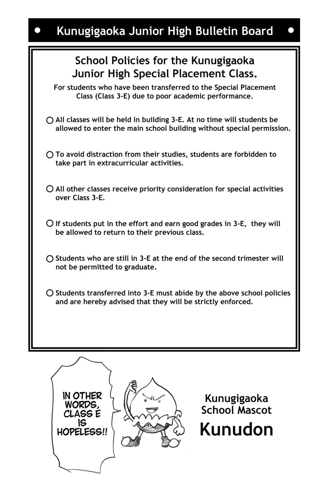 Assassination Classroom β Chapter 3 β Page 39