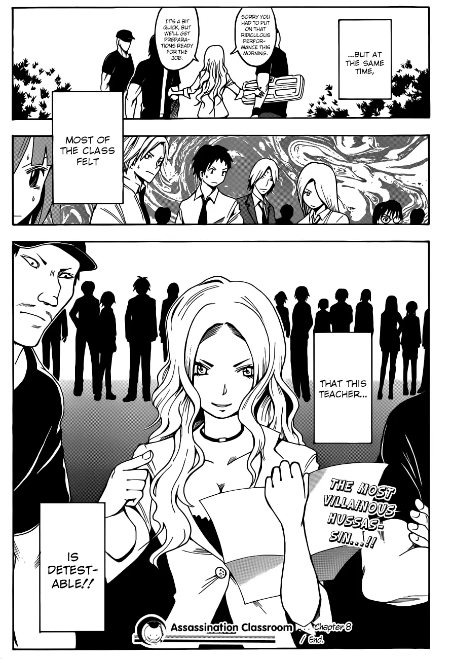 Assassination Classroom β Chapter 8 β Page 20