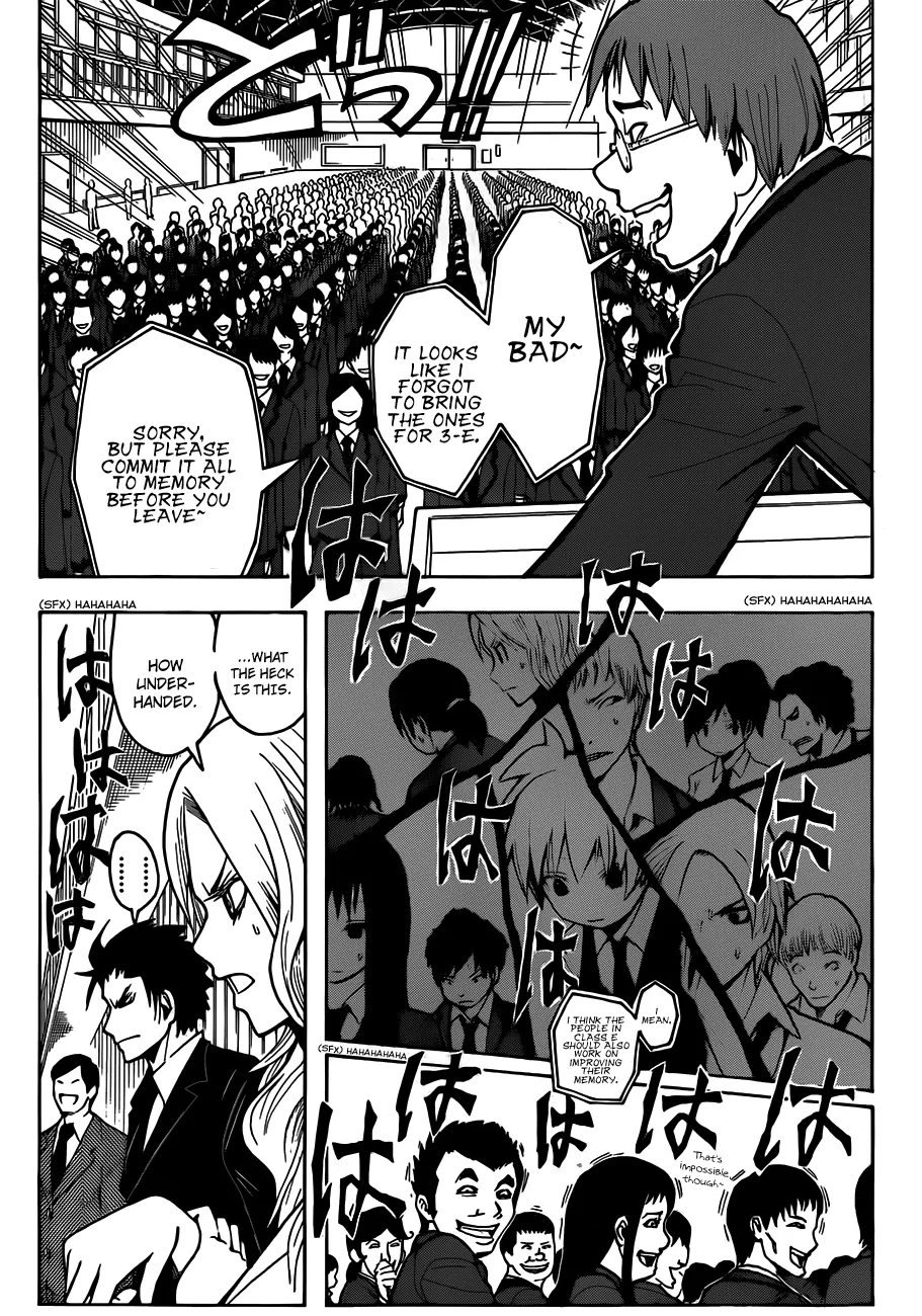 Assassination Classroom β Chapter 11 β Page 12