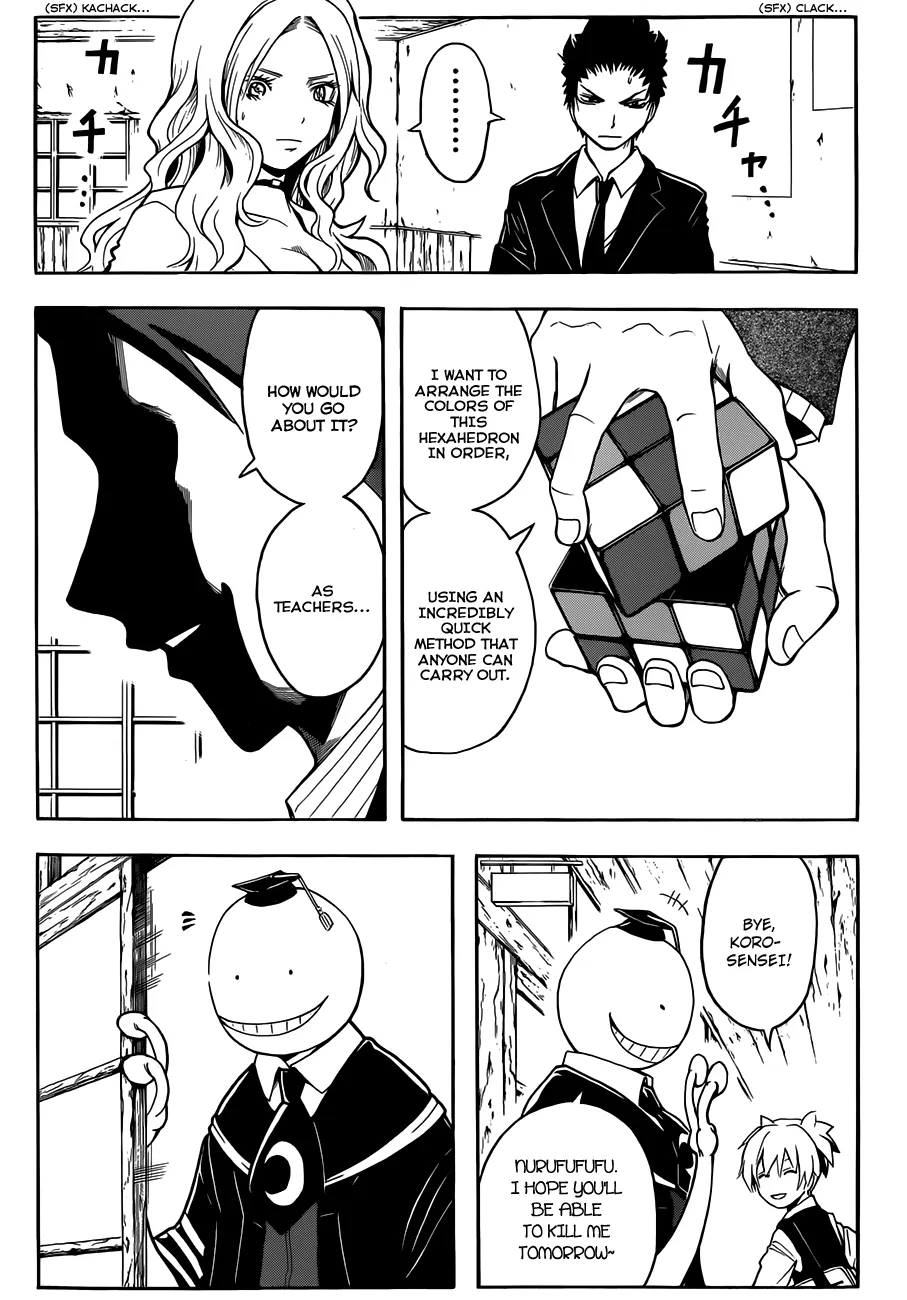 Assassination Classroom — Chapter 12 — Page 8
