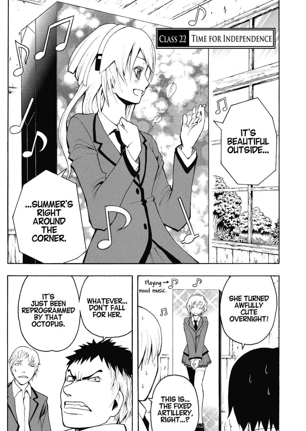 Assassination Classroom — Chapter 22 — Page 1