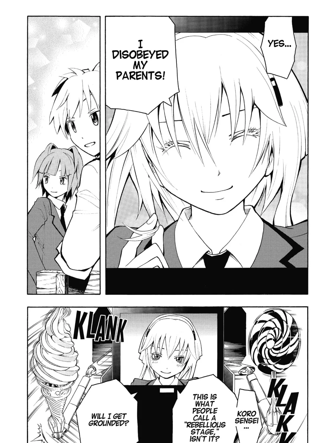 Assassination Classroom — Chapter 22 — Page 35