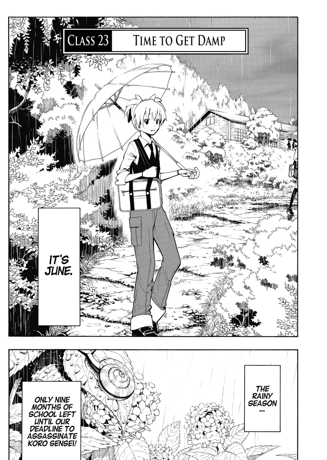 Assassination Classroom — Chapter 23 — Page 1