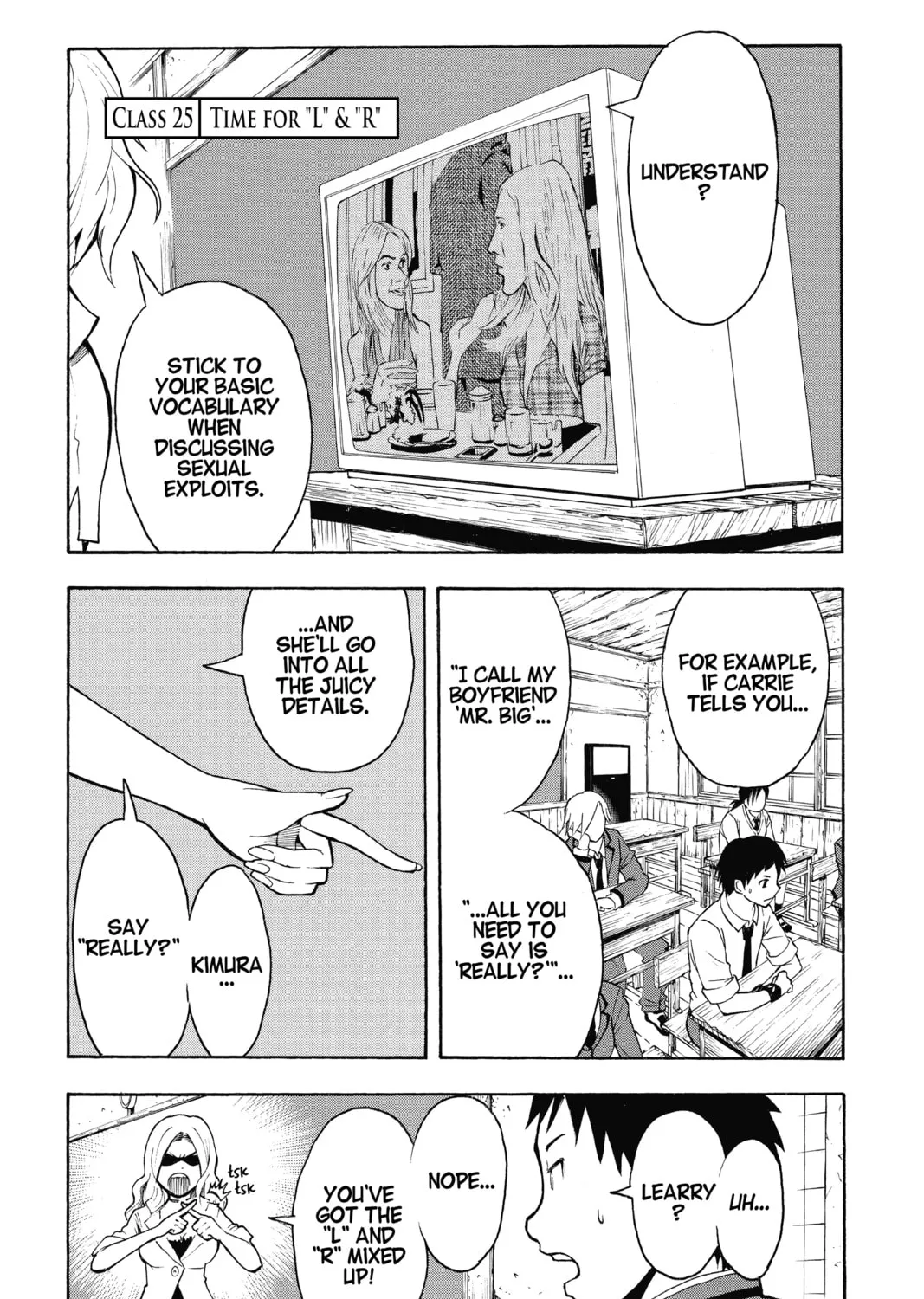 Assassination Classroom — Chapter 25 — Page 1