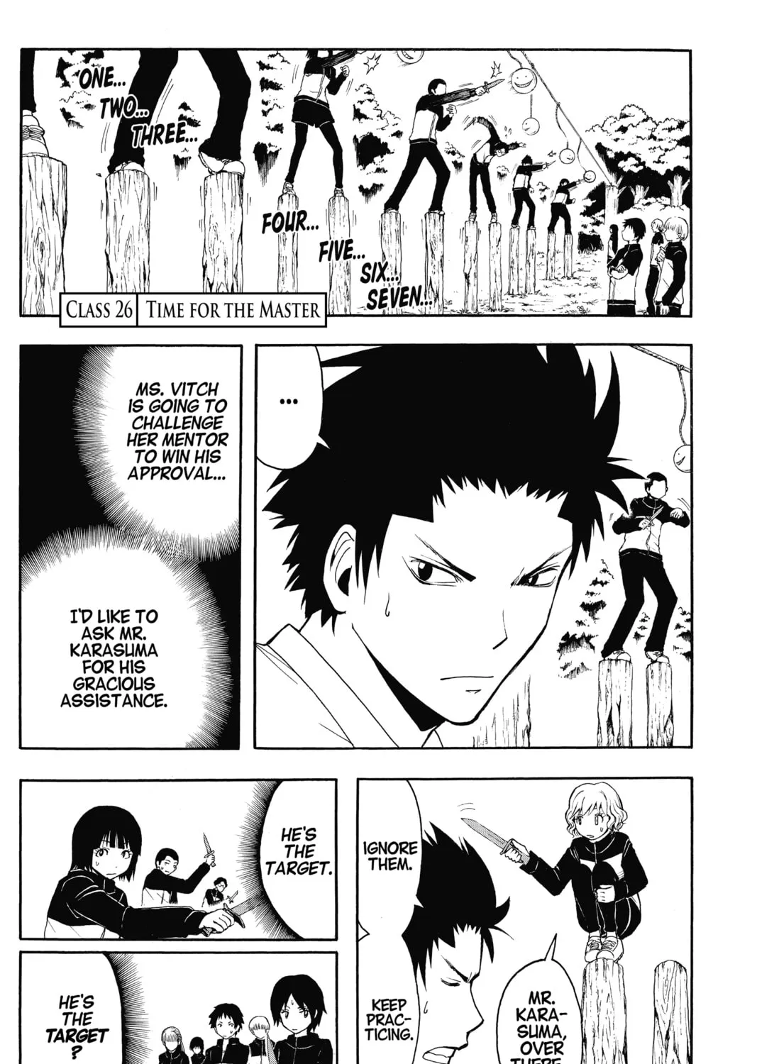 Assassination Classroom — Chapter 26 — Page 1