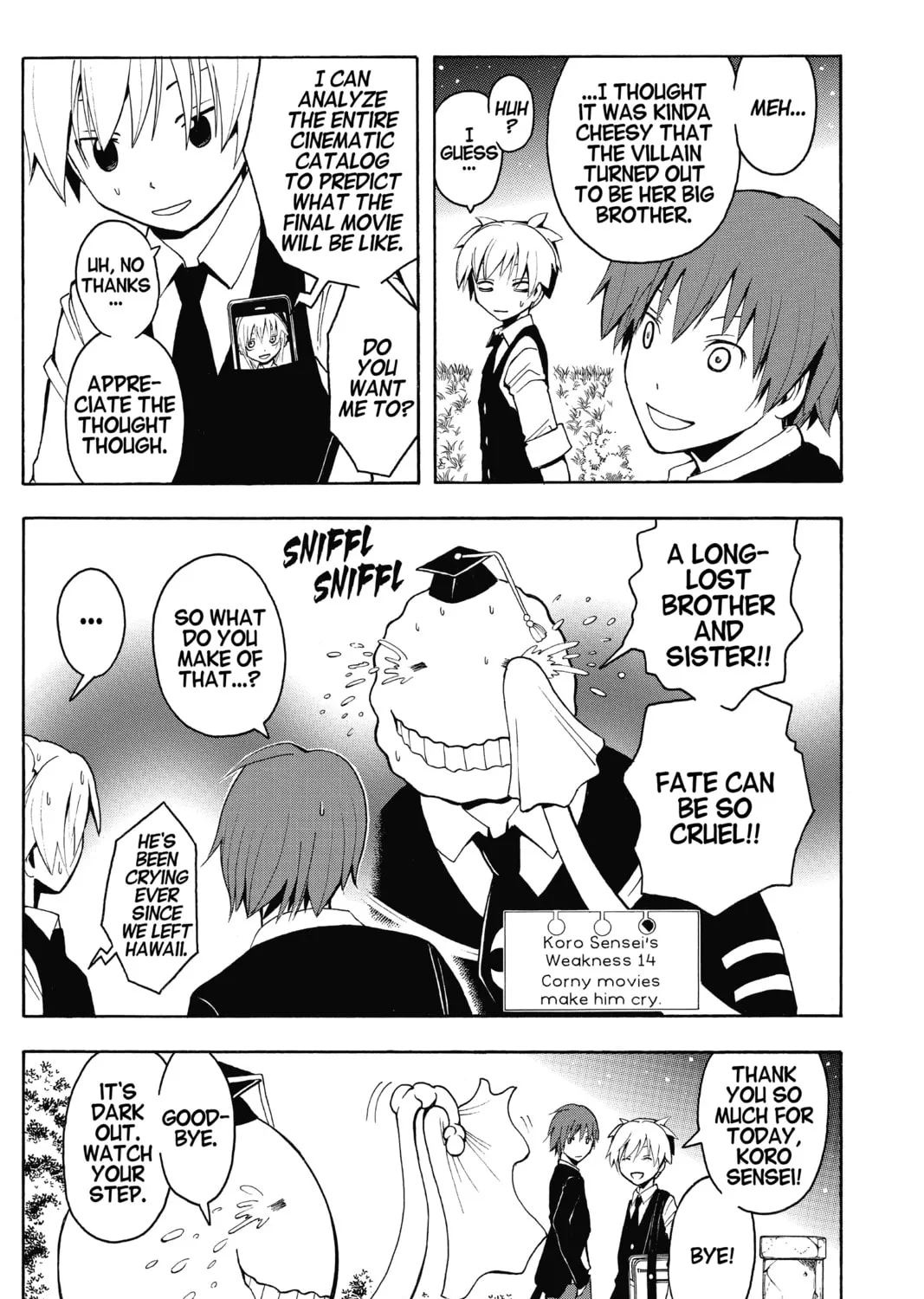 Assassination Classroom — Chapter 28 — Page 27