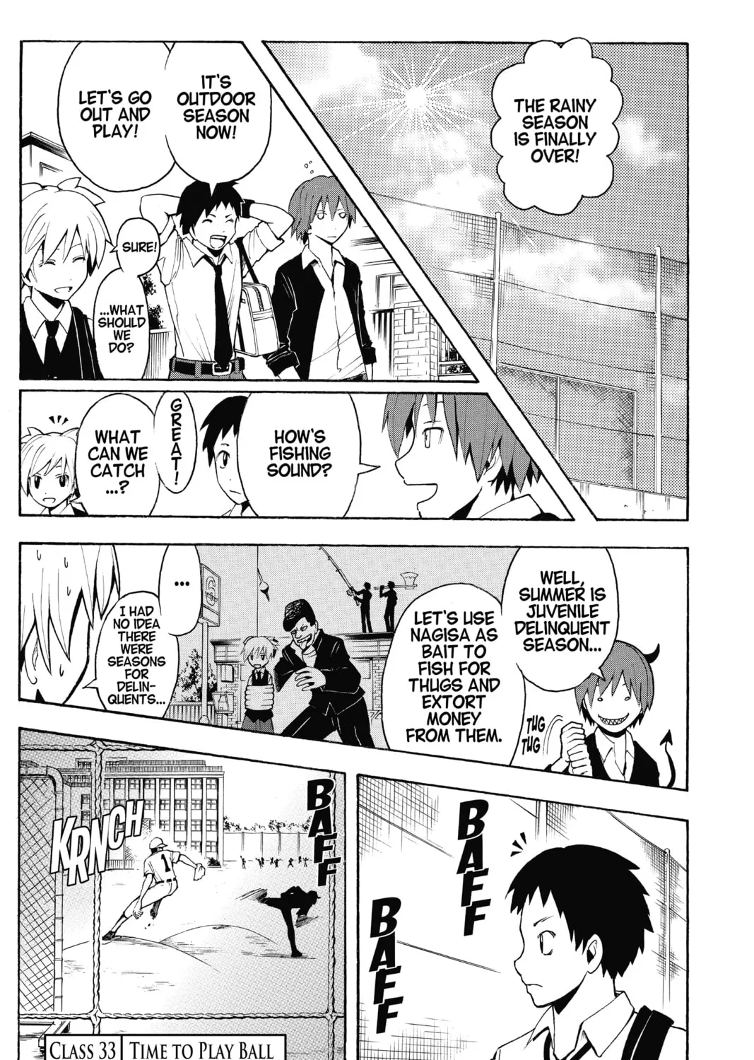 Assassination Classroom β Chapter 33 β Page 1