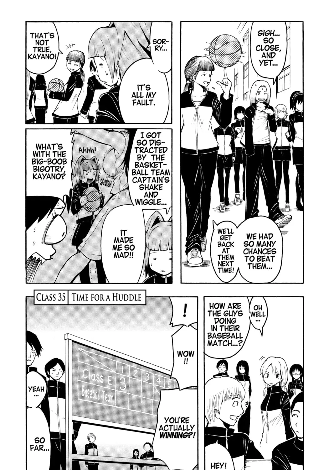 Assassination Classroom β Chapter 35 β Page 1
