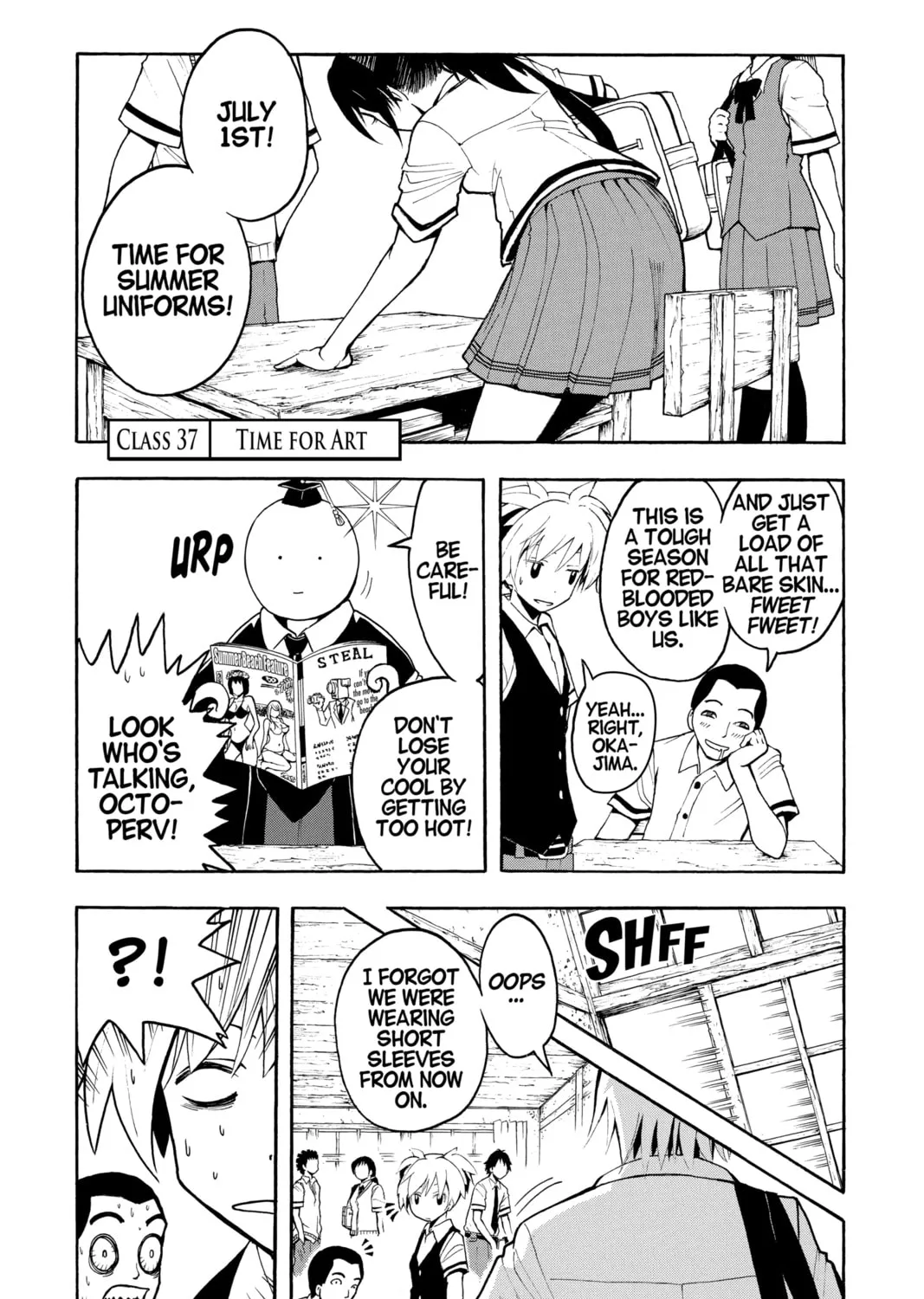 Assassination Classroom β Chapter 37 β Page 1
