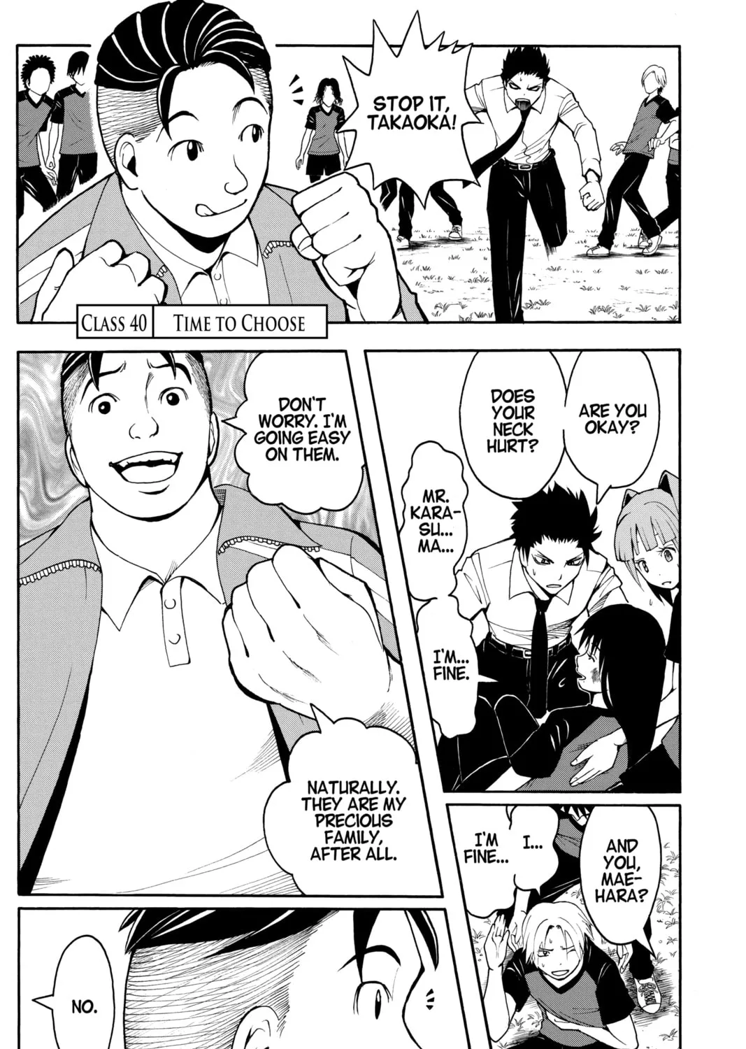 Assassination Classroom — Chapter 40 — Page 1