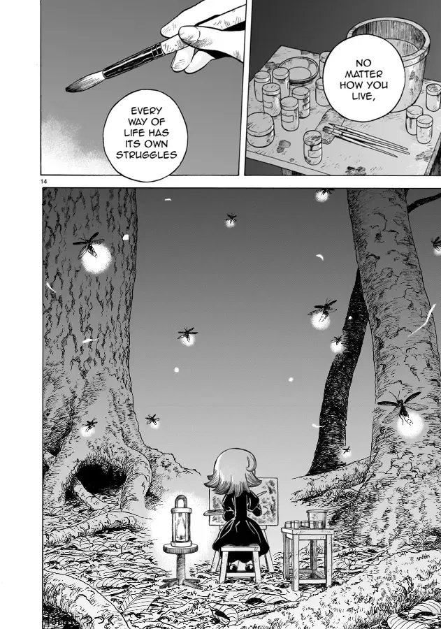 Doku Doku Mori Mori — Chapter 14.2 — Page 14