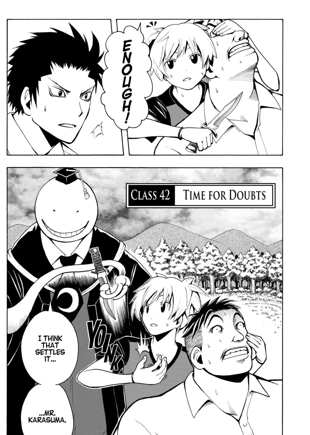 Assassination Classroom — Chapter 42 — Page 1