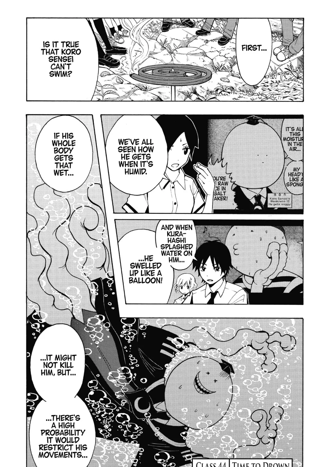 Assassination Classroom — Chapter 44 — Page 1