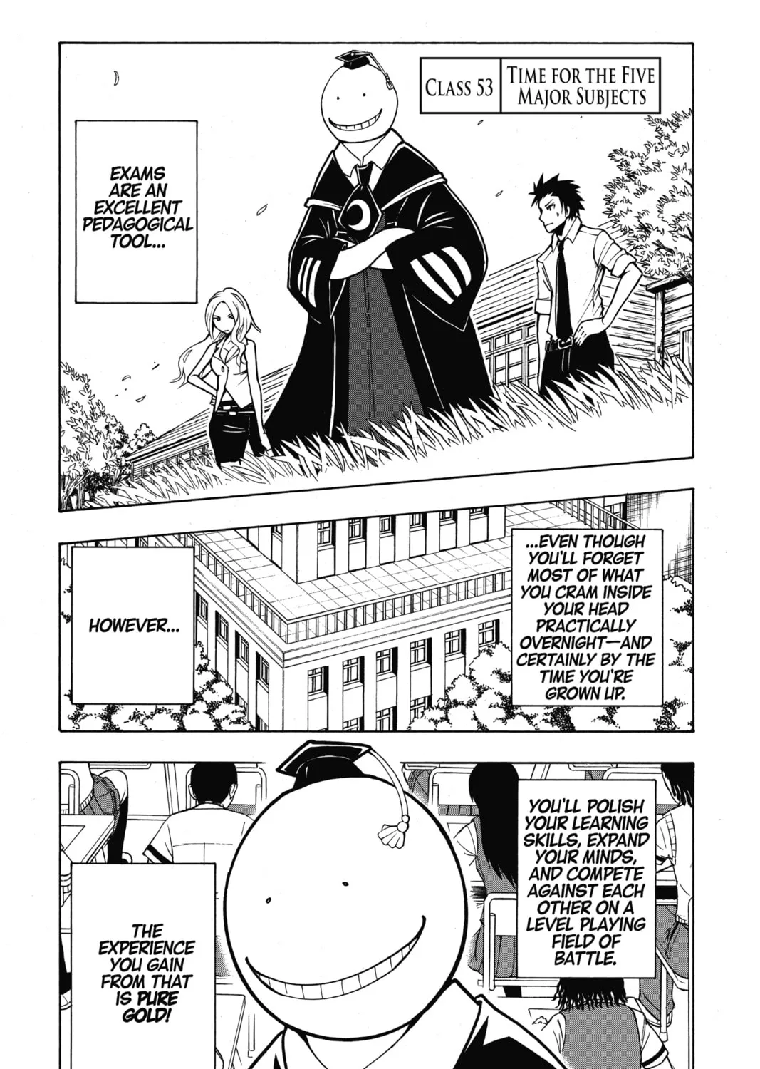 Assassination Classroom β Chapter 53 β Page 1