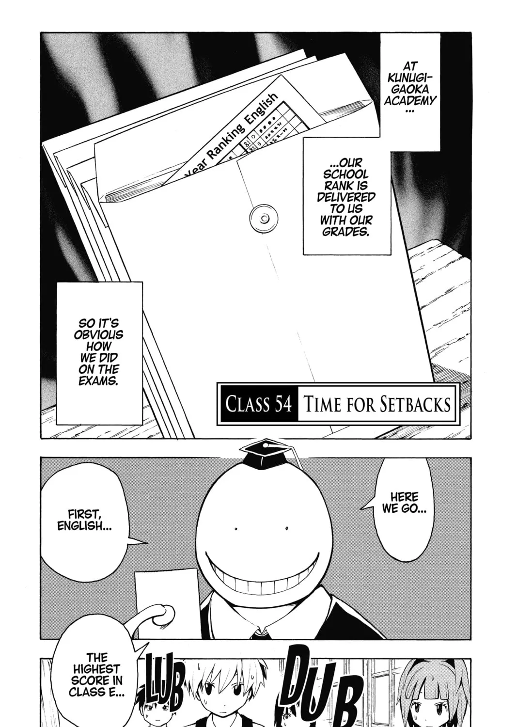 Assassination Classroom β Chapter 54 β Page 1
