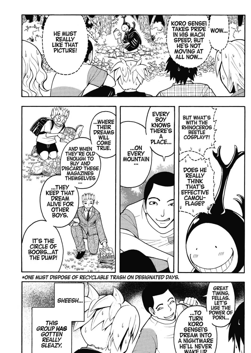 Assassination Classroom β Chapter 56 β Page 19