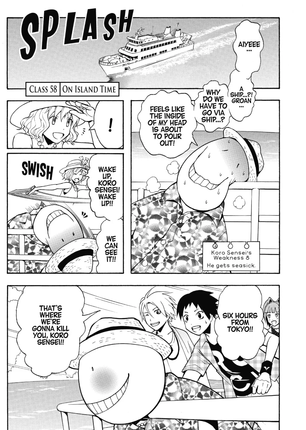 Assassination Classroom β Chapter 58 β Page 1