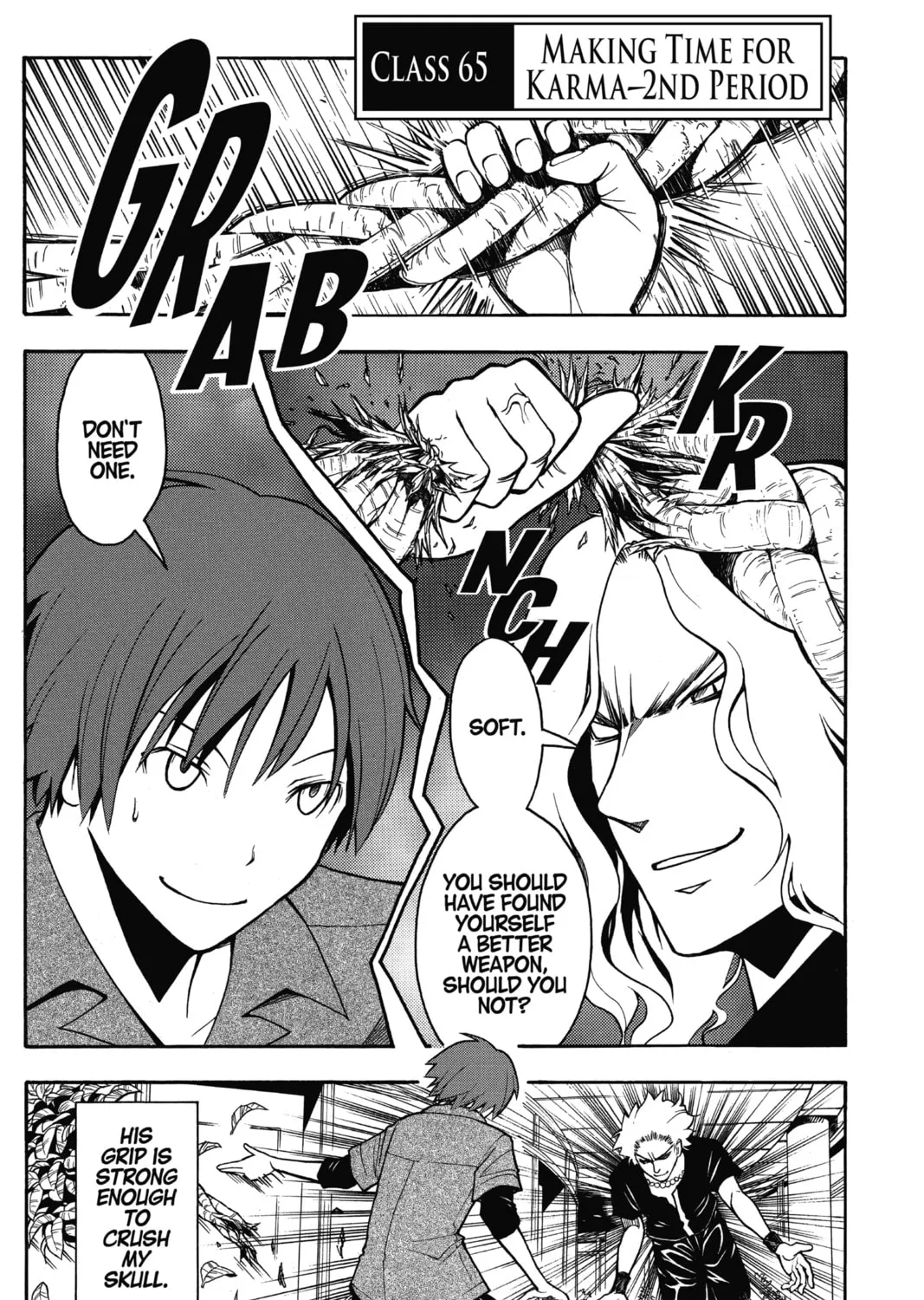 Assassination Classroom β Chapter 65 β Page 1