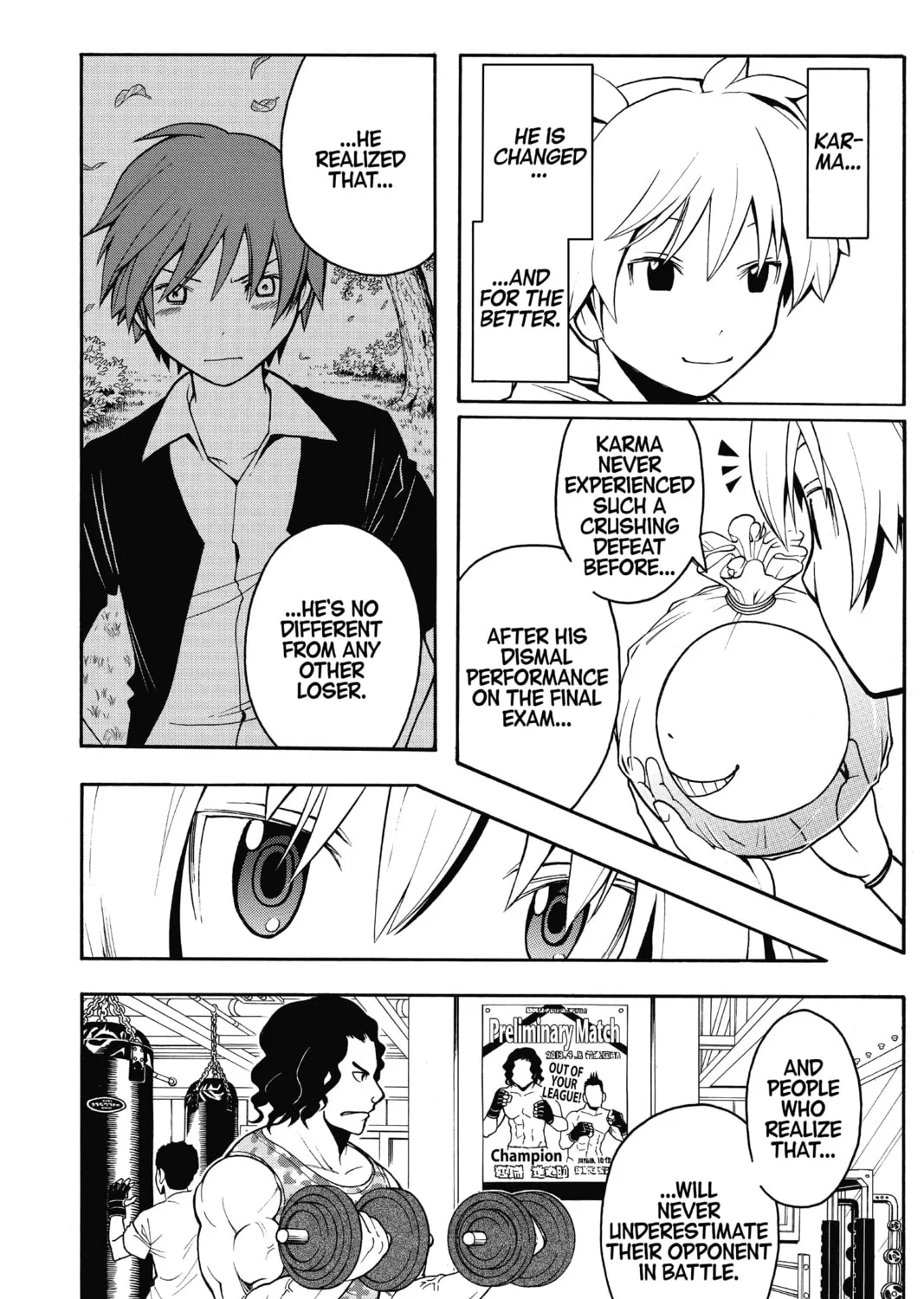 Assassination Classroom β Chapter 65 β Page 31
