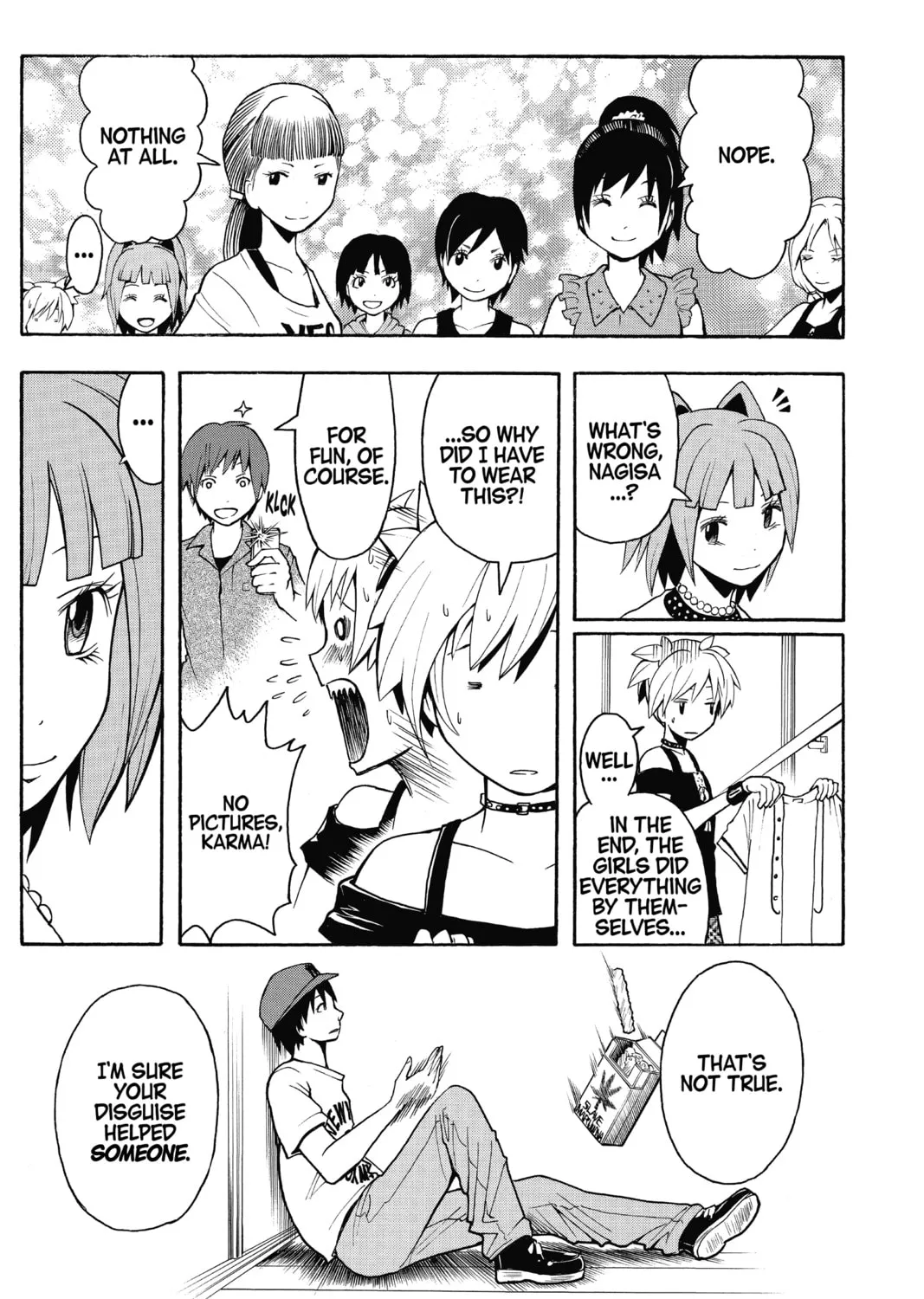 Assassination Classroom β Chapter 66 β Page 37