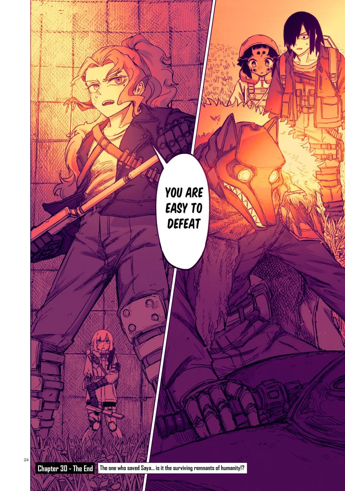 The Color of the End: Mission in the Apocalypse β Chapter 30 β Page 24
