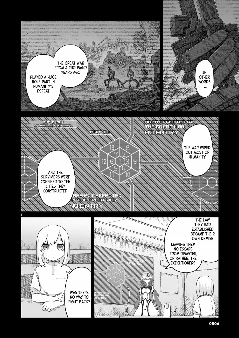 The Color of the End: Mission in the Apocalypse β Chapter 34 β Page 8