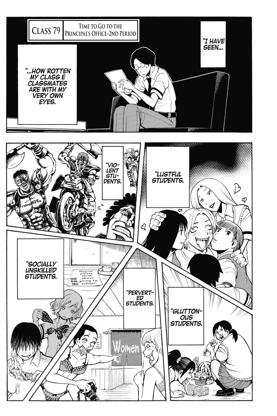 Assassination Classroom β Chapter 79 β Page 1