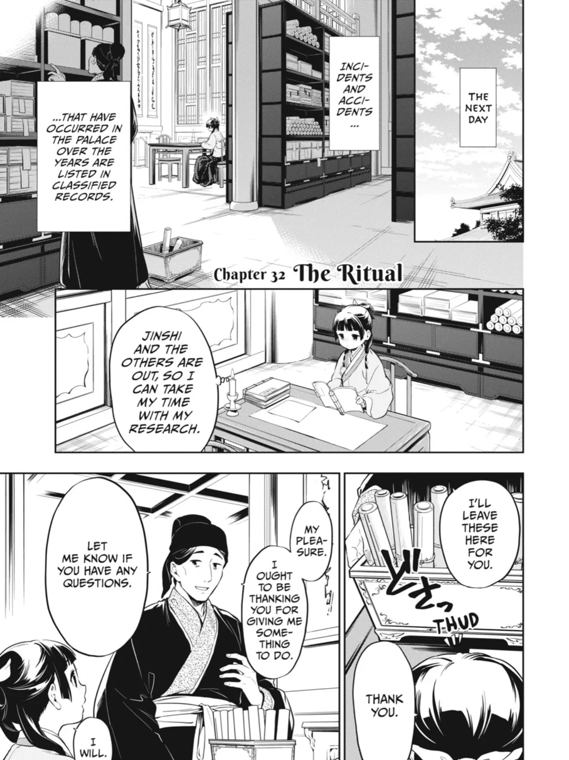 The Apothecary Diaries — Chapter 32 — Page 1