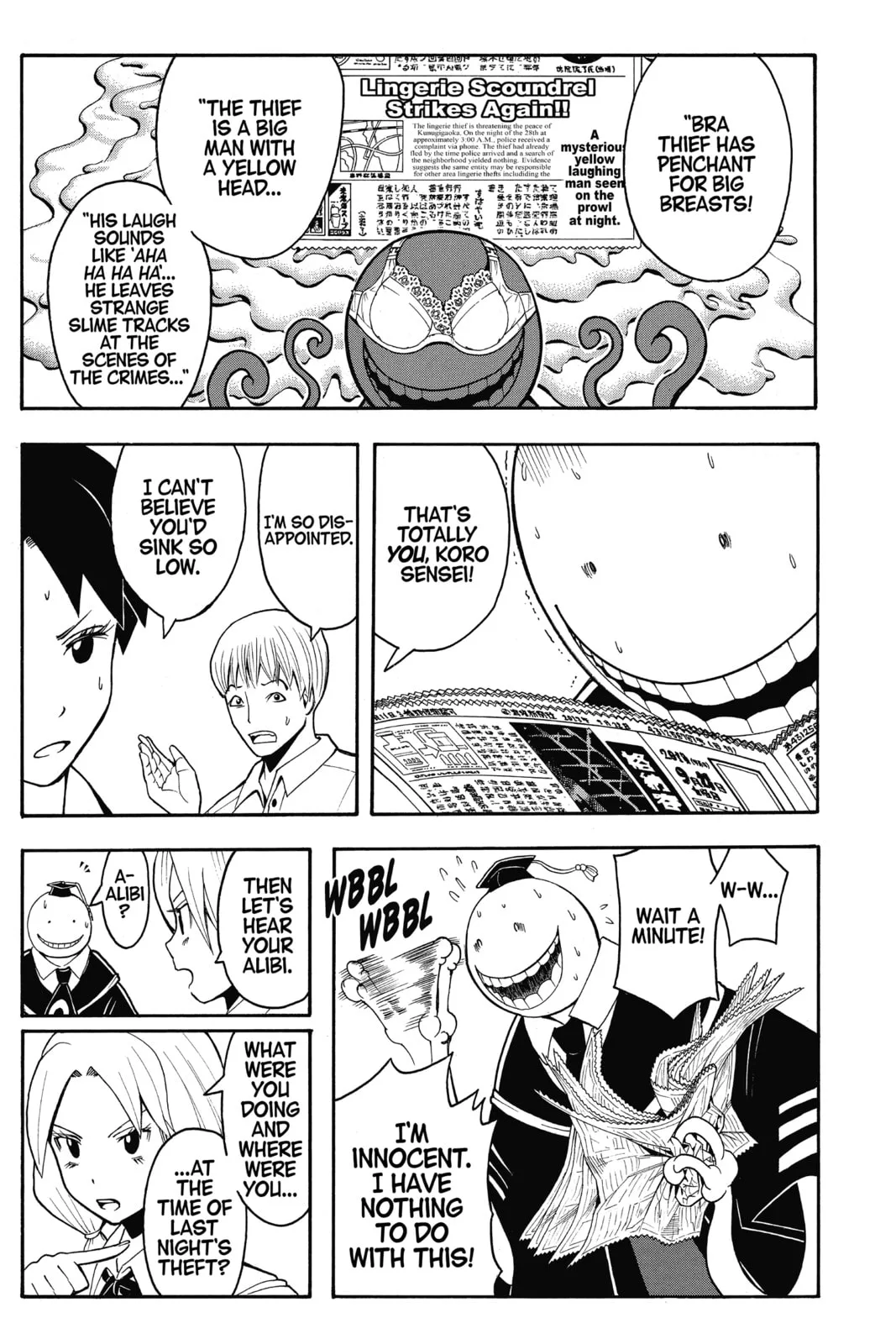Assassination Classroom β Chapter 83 β Page 3