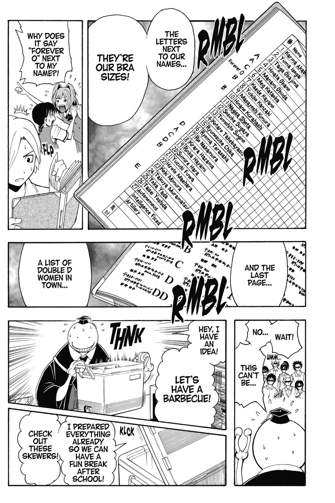 Assassination Classroom β Chapter 83 β Page 7