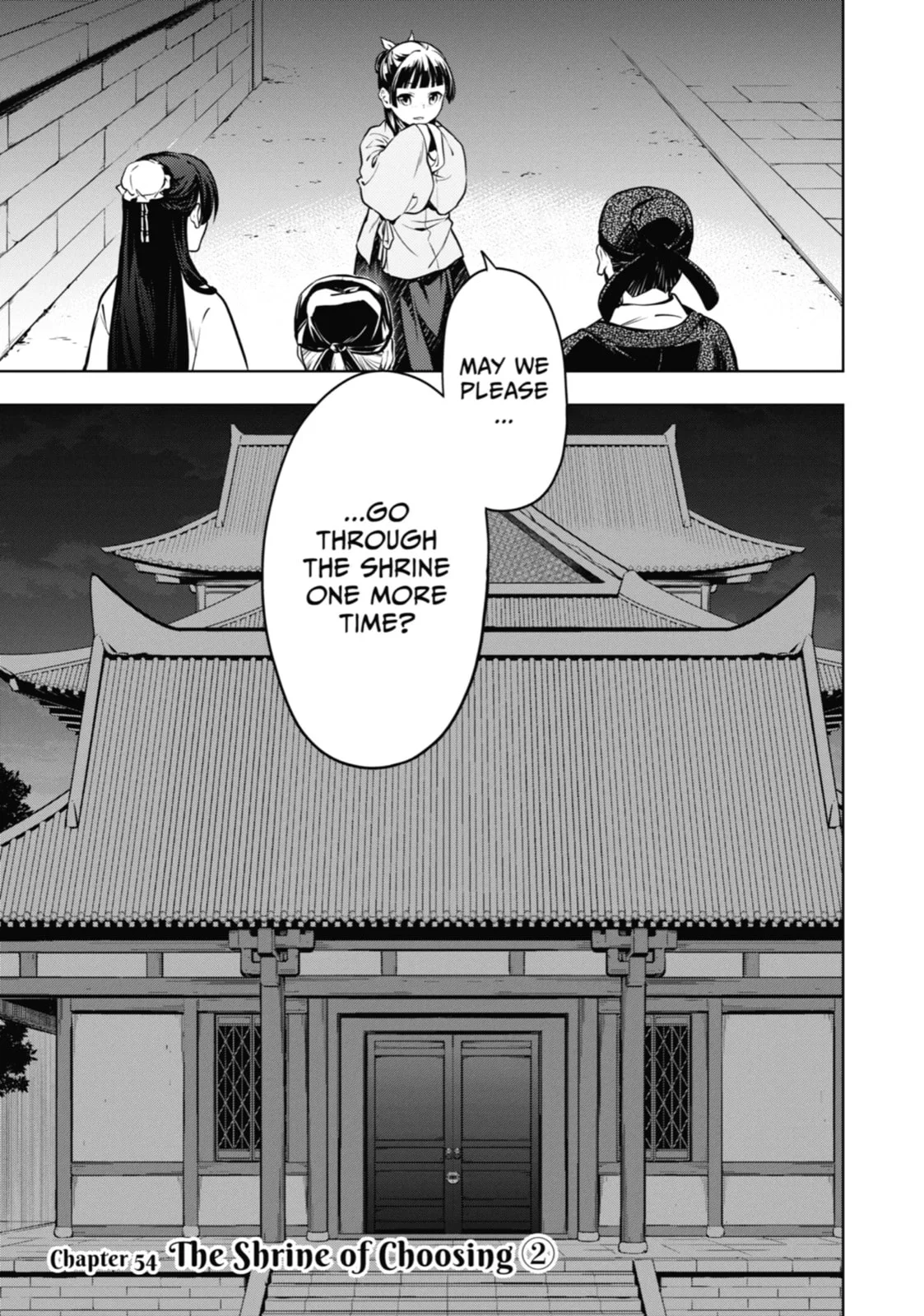 The Apothecary Diaries — Chapter 54 — Page 1