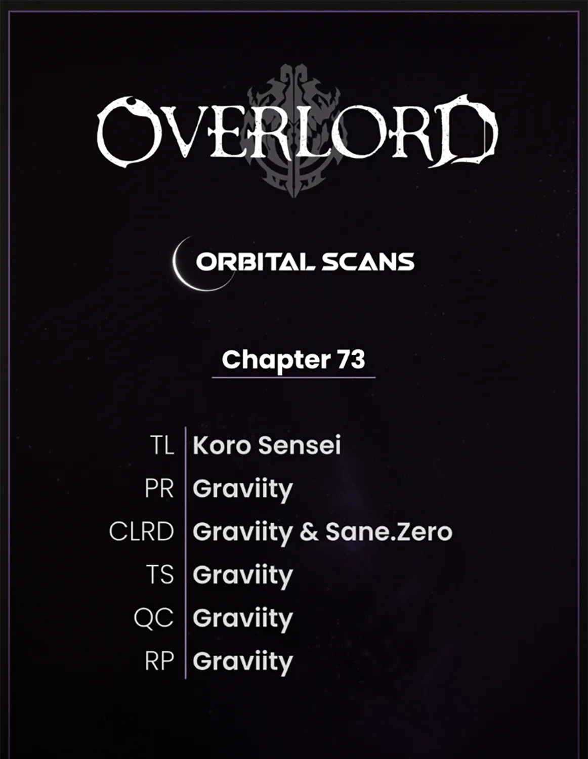 Overlord β Chapter 73 β Page 1
