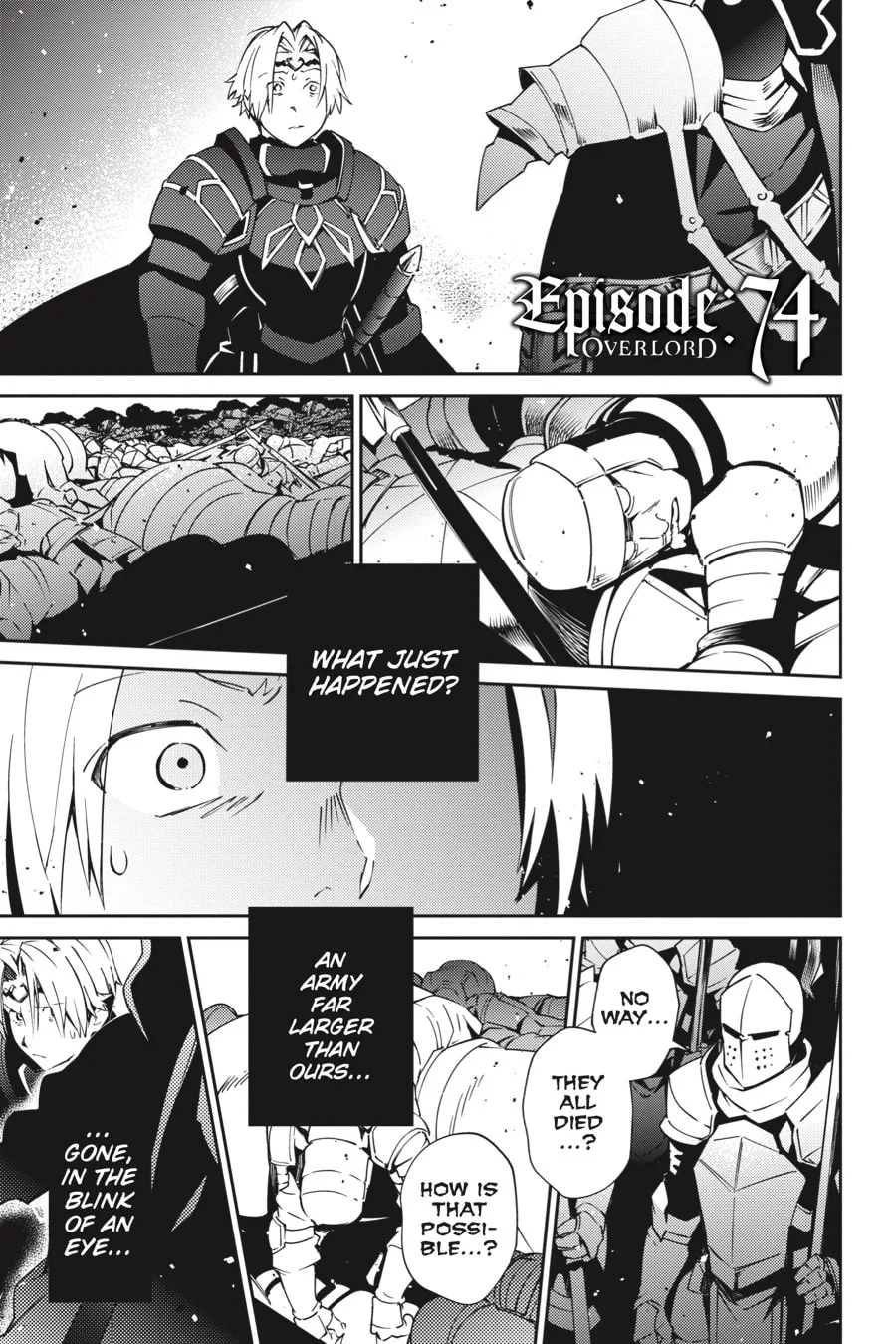 Overlord β Chapter 74 β Page 1