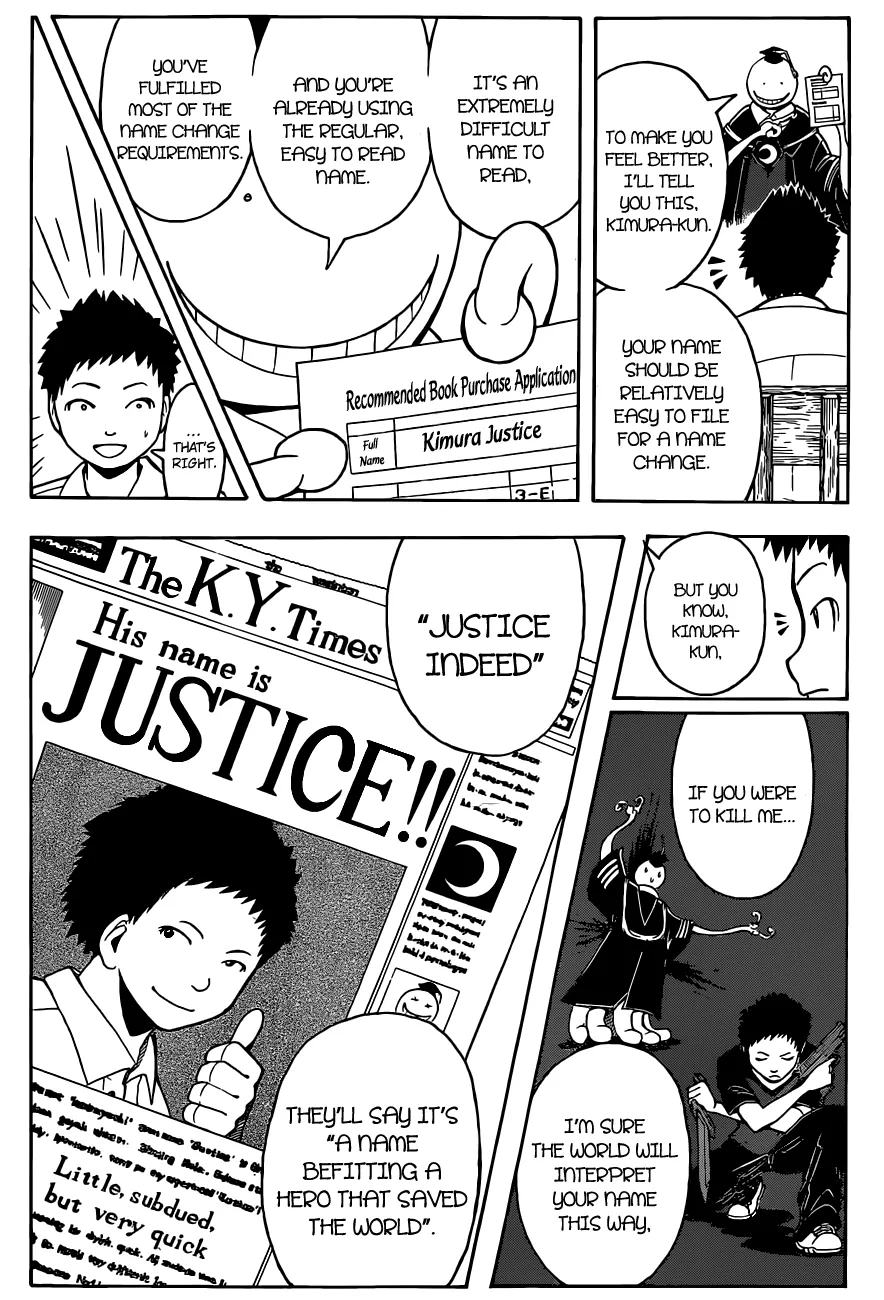 Assassination Classroom — Chapter 89 — Page 16